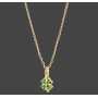 Gold Plated Silver Pendant