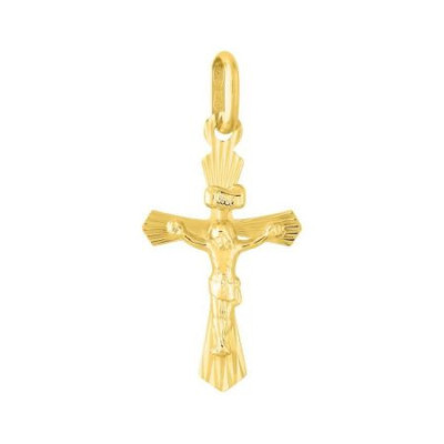 Cruz Oro 18 Kts. con Cristo