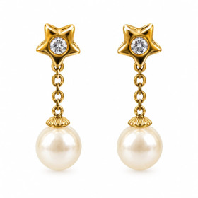 Pendientes Perla Majorica Estrella