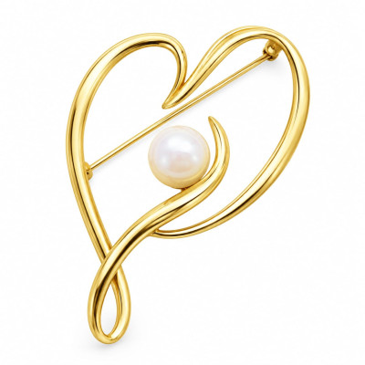 Broche Solapa Perla Majorica