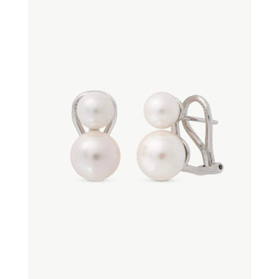 Majorica Pearl Earrings | 925 Sterling Silver