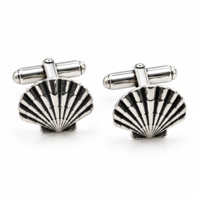 Gemelos Plata Concha Vieira