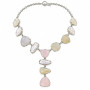 Collar Plata Cuarzo y Perla Barroca