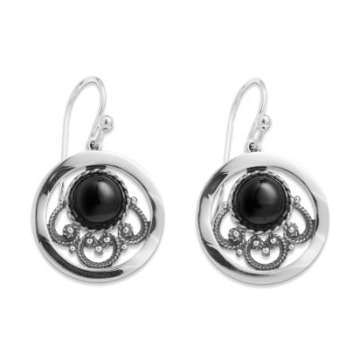Pendientes Plata y Azabache