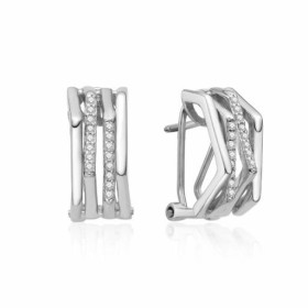 Pendientes Plata y Circonitas