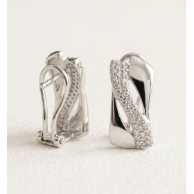 Pendientes Plata y Circonitas