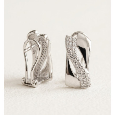 Pendientes Plata y Circonitas