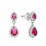 Pendientes Plata y Circonitas