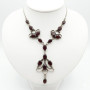 Collar Plata Granates