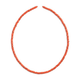 Collar Coral Rojo Natural