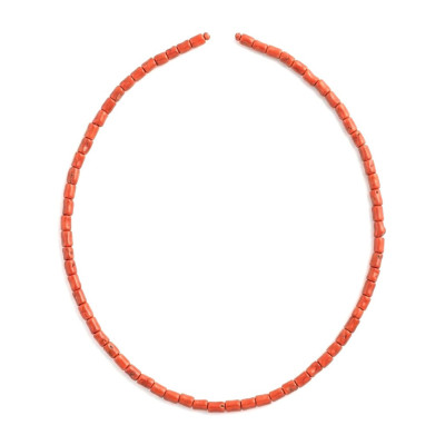 Natural Coral Necklace - Montero Joyeros