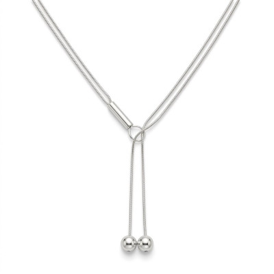Collar Plata Corbata