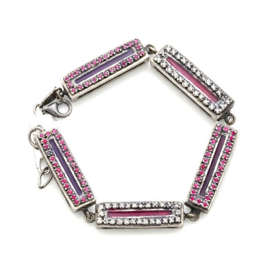 Azabache Jet Silver Pendant - F02215
