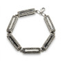 Azabache Jet Silver Pendant - F02215