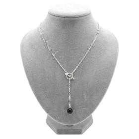 Collar Plata Corbata