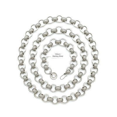 Silver Necklace - Montero Joyeros