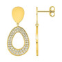 Pendientes Oro 9Kts. DIAMANTE SINTETICO F-VS 0.50CT