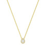 Collar Oro 18 Kts.con Diamante