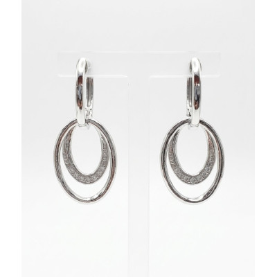 Pendientes Plata Circonitas