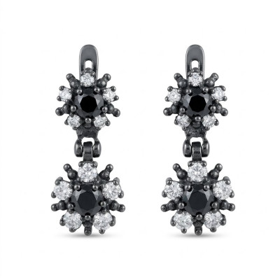 Pendientes Plata Circonitas