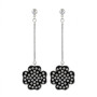 Pendientes Plata Trebol Circonitas