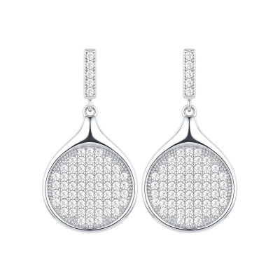 Pendientes Plata Circonitas