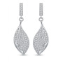 Pendientes Plata Circonitas