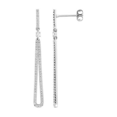 Pendientes Plata Circonitas