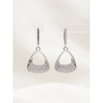 Pendientes Plata Circonitas