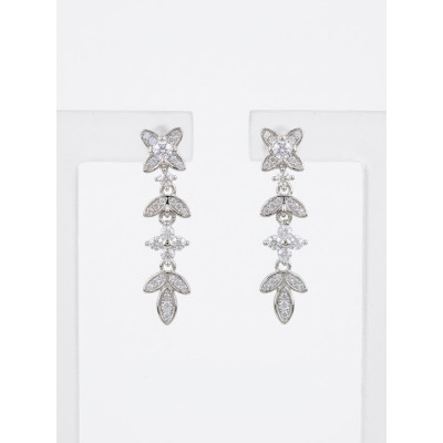 Pendientes Plata Circonitas