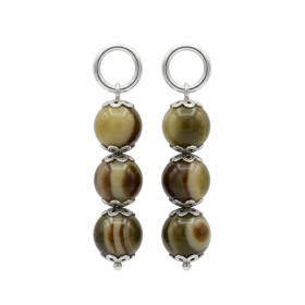 Pendientes Plata Piedras