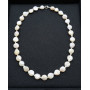Collar de Perla Natural Barroca con Cierre Plata