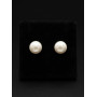 Pendientes Perla Natural Barroca 14 mm.