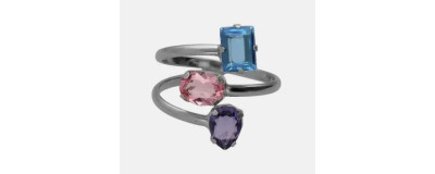 Sortijas Victoria Cruz | Joyas de Plata y Cristales Originales